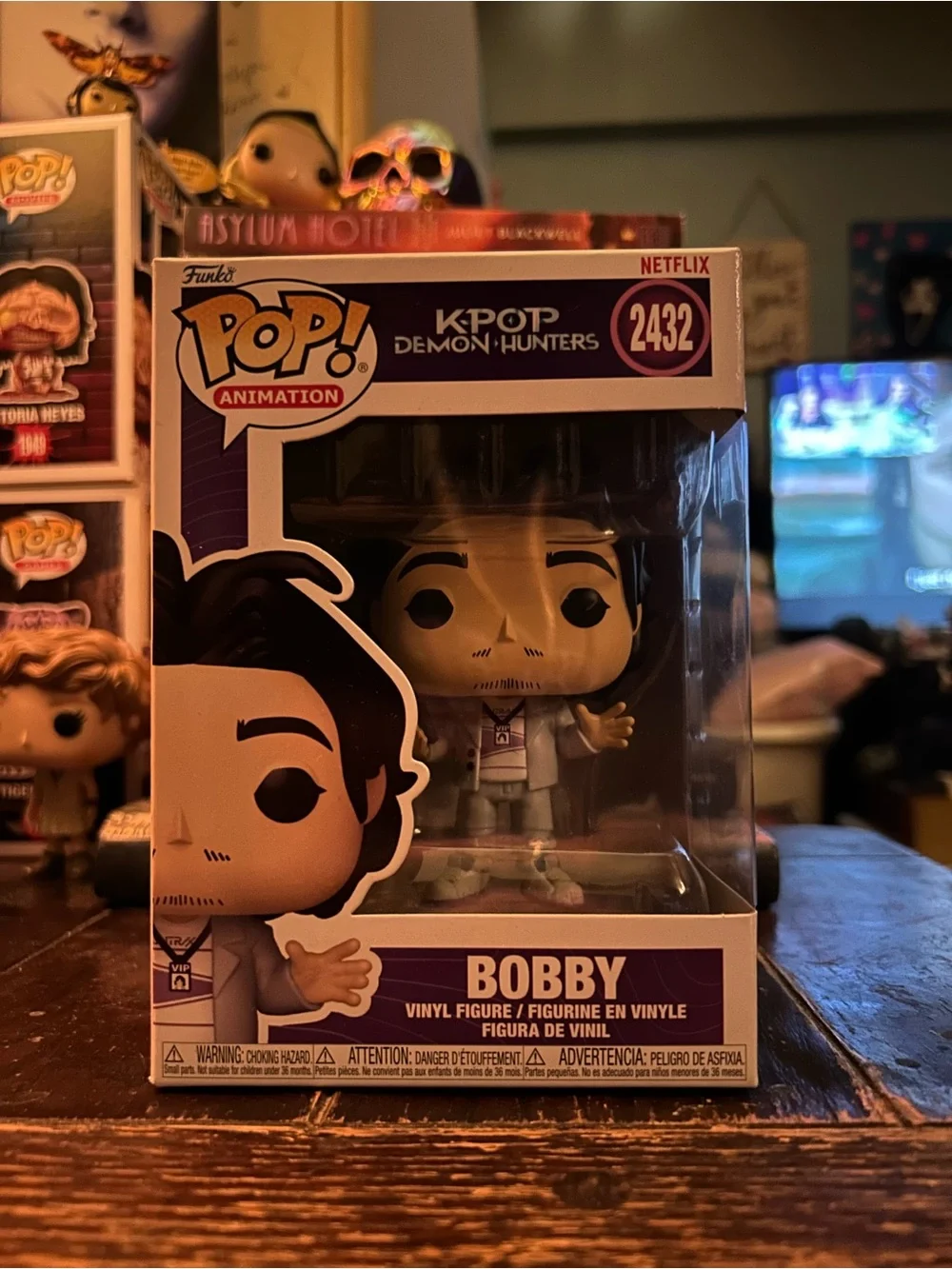 Funko Pop! Animation K-Pop Demon Hunters Bobby 💜💜